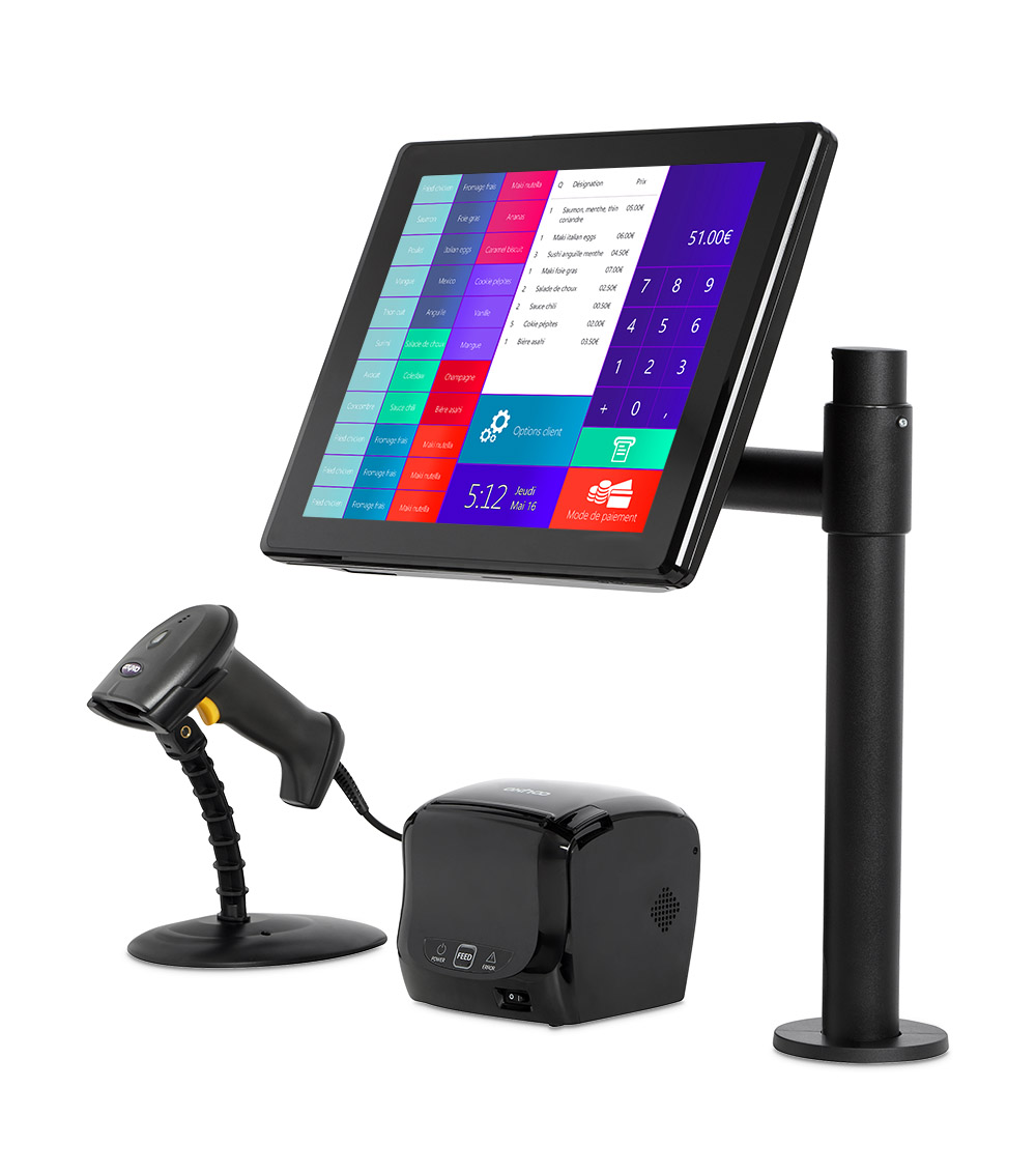 Caisse tactile smart oxhoo